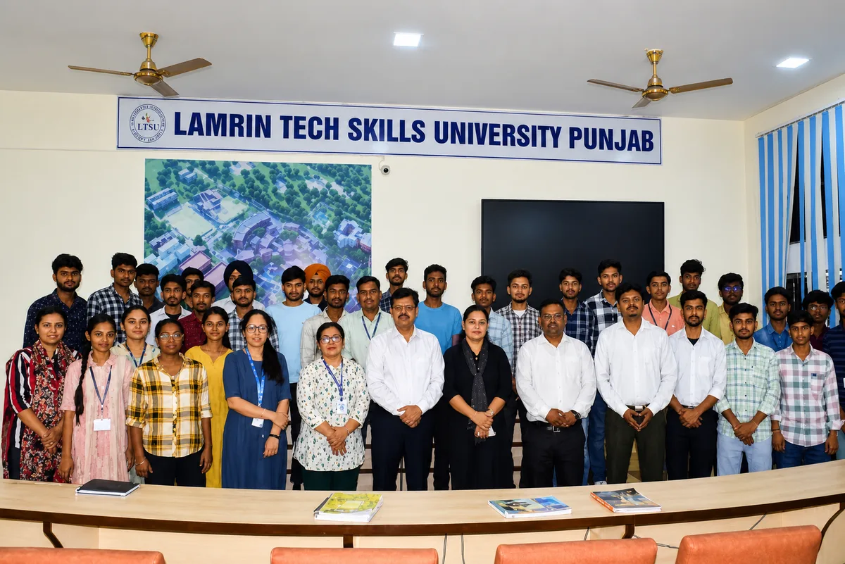 KodPrep training session at Lamrin Tech Skills University Punjab — faculty and students